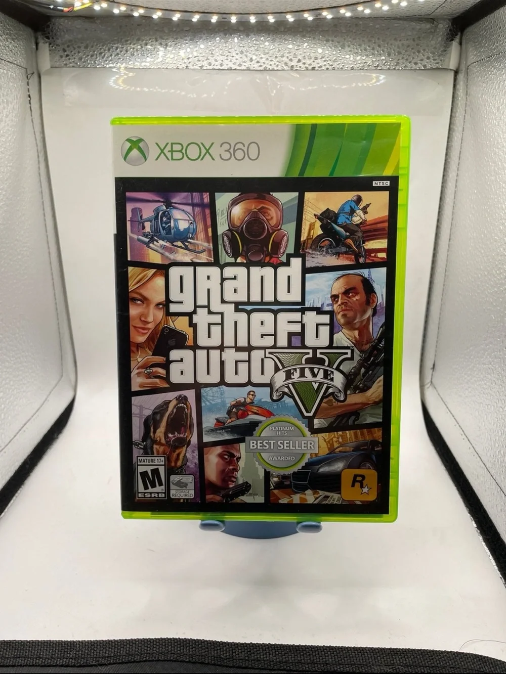 Microsoft Xbox 360 Grand Theft Auto V Green Case